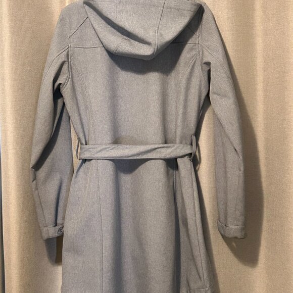 Cloudveil Light Grey Mid-Thigh Jacket - Size Small to Medium - Picture 5 of 14